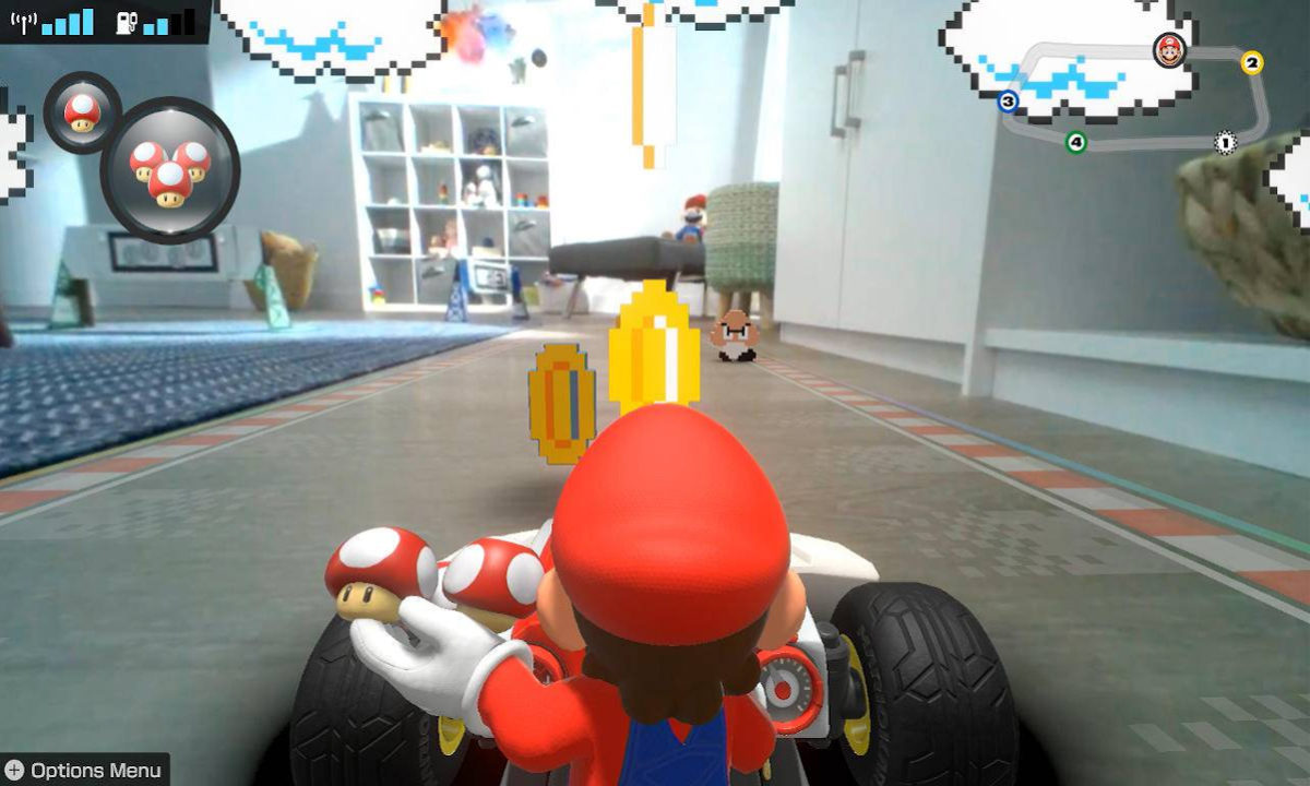 Mario Kart Live Home Circuit Realidad Aumentada