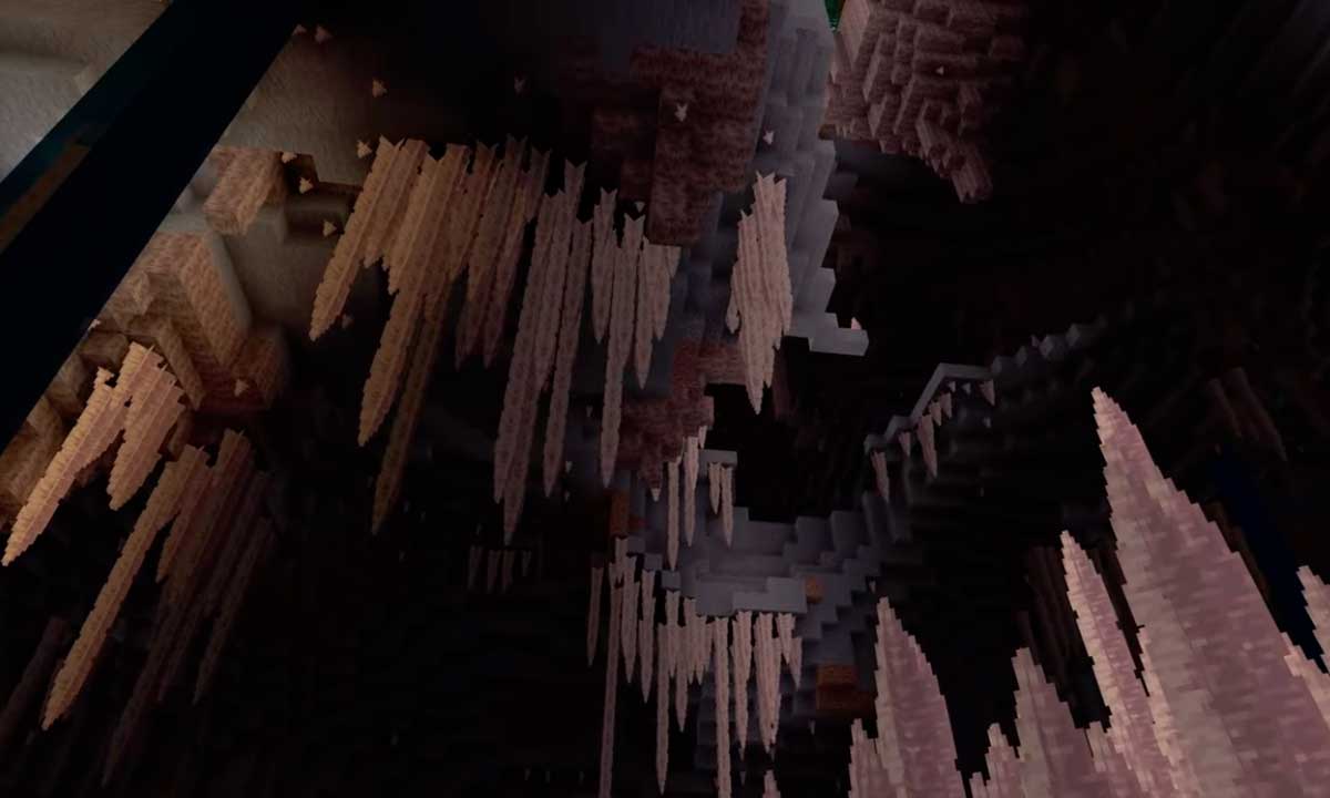 Minecraft 1.17 ya tiene nombre: Caves & Cliffs Update