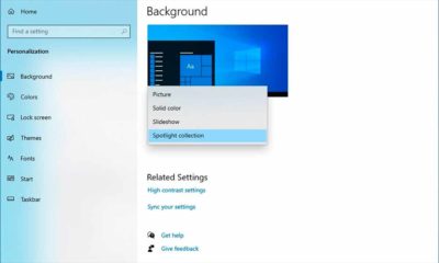 Windows Spotlight, de la pantalla de bloqueo al escritorio
