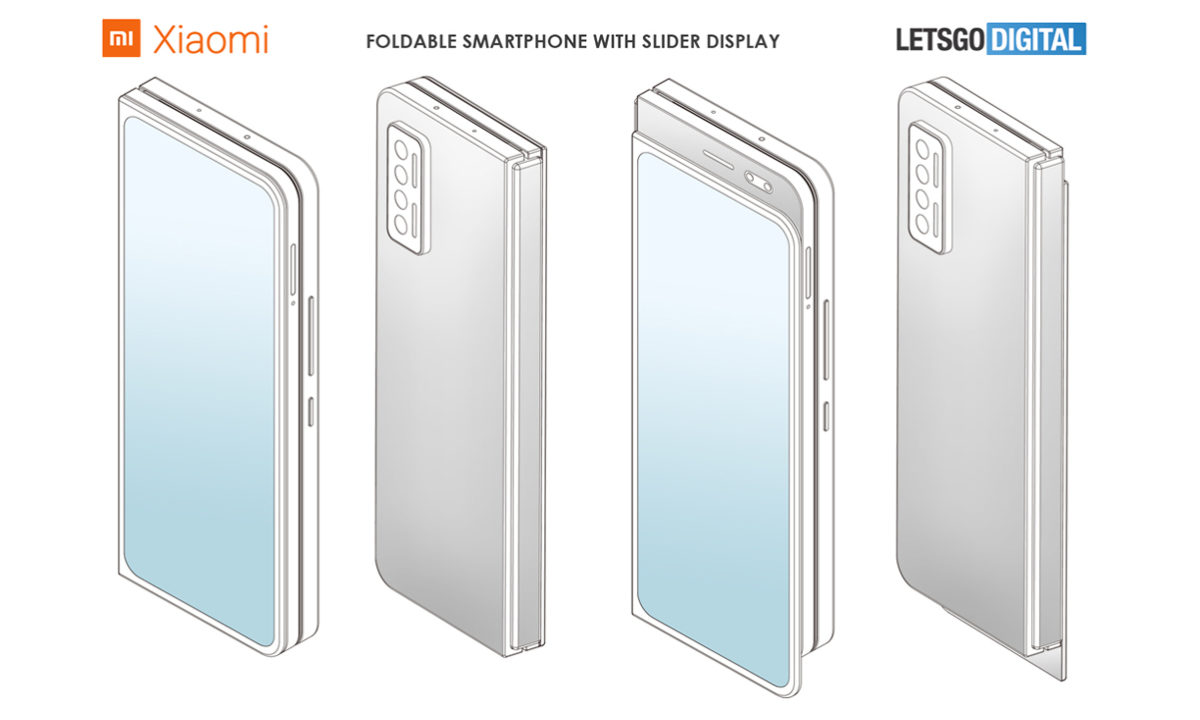 Xiaomi patente smartphone plegable pantalla deslizante