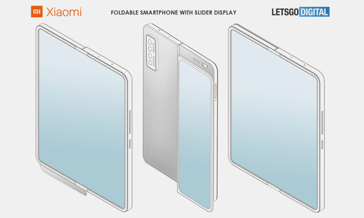 Xiaomi patente smartphone plegable pantalla deslizante