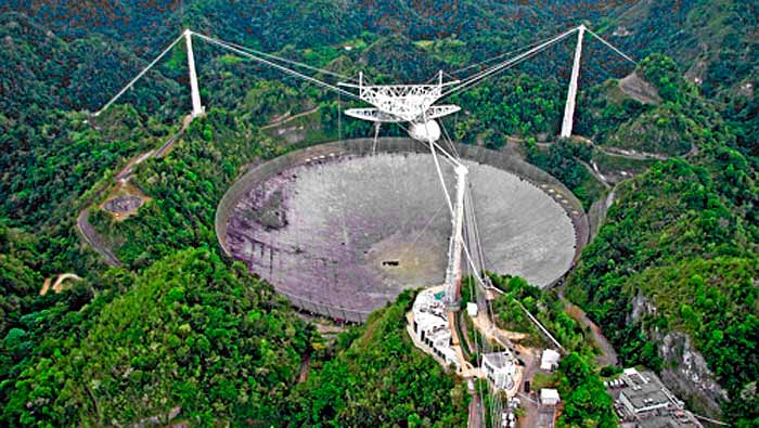 Arecibo: adiós al radiotelescopio que nos ayudó a buscar vida extraterrestre