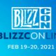 BlizzCon se celebrará online el 19 y 20 de febrero