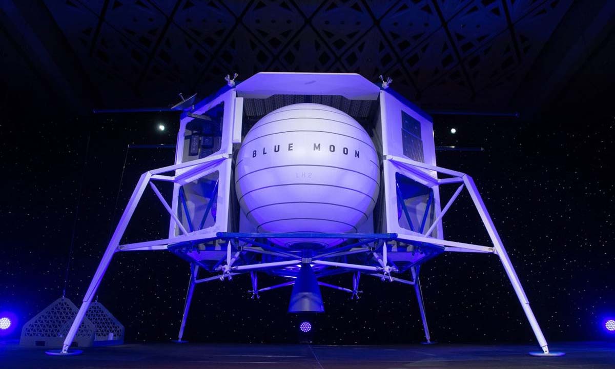 Blue Origin pretende llegar a la Luna en 2023