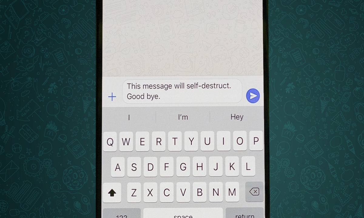 WhatsApp mensajes autodestruibles