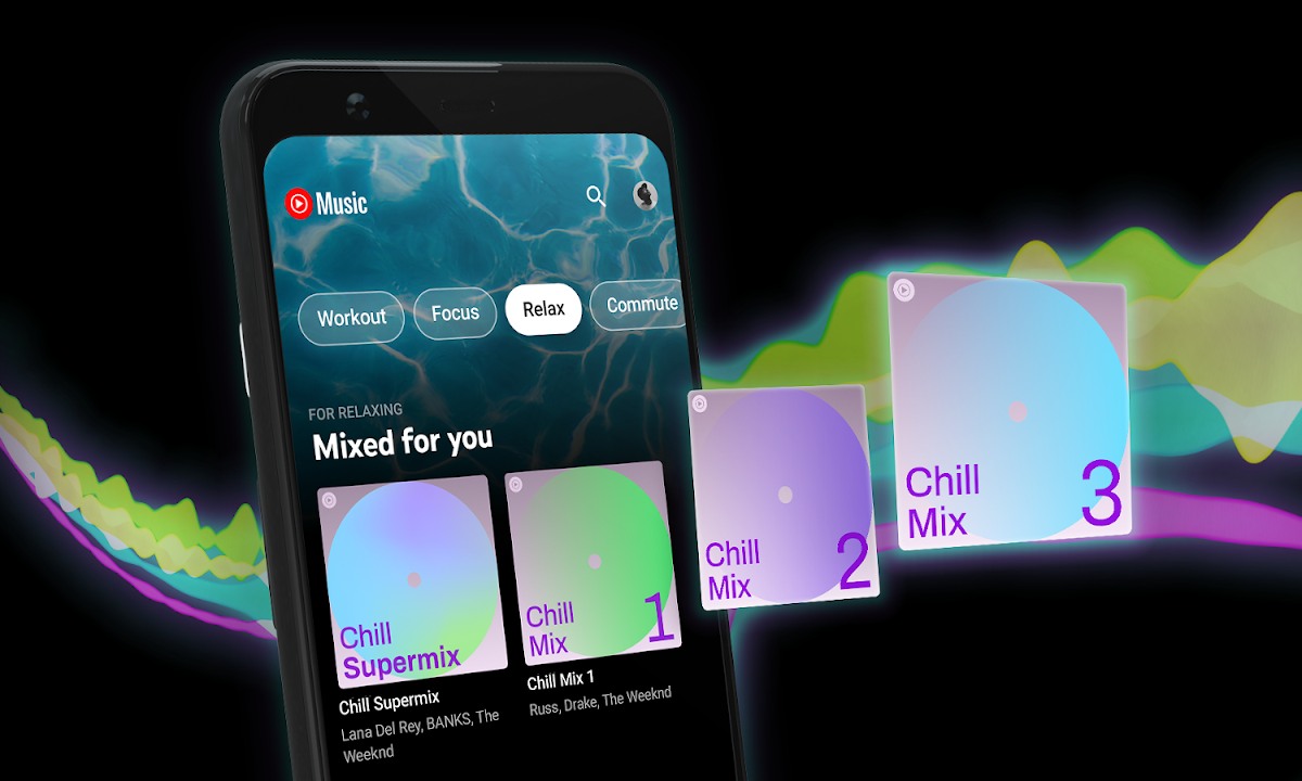 Youtube Music - Mixes personalizados