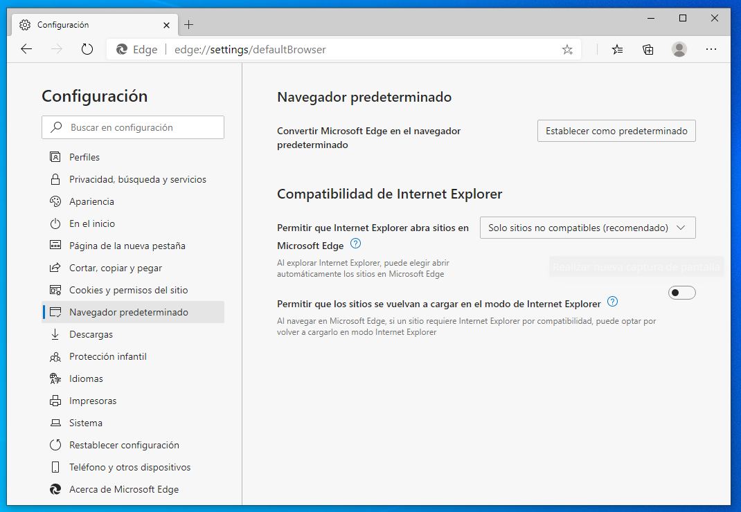 Internet Explorer - Microsoft Edge