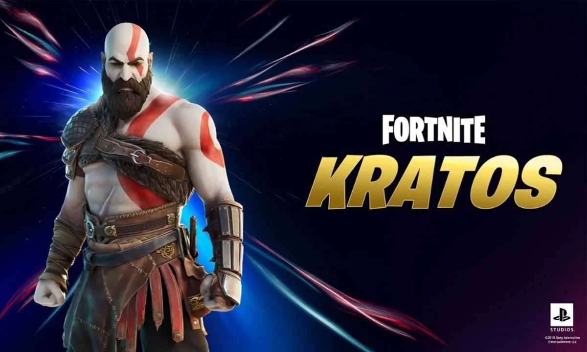 Fortnite Temporada 5 PS5 Kratos
