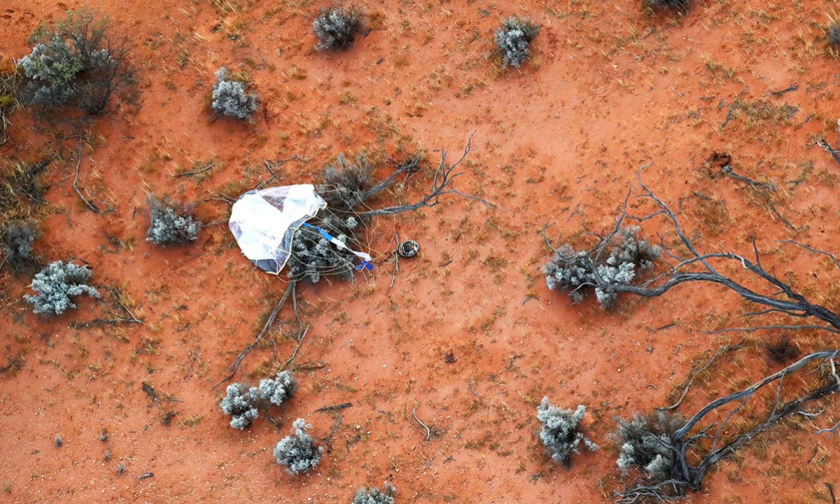 JAXA Hayabusa 2 muestra asteroide