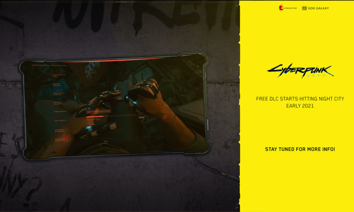 Cyberpunk 2077 DLC gratuito 2021