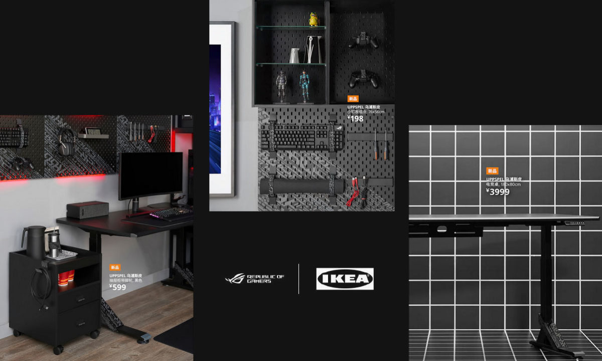 IKEA Gaming ASUS ROG