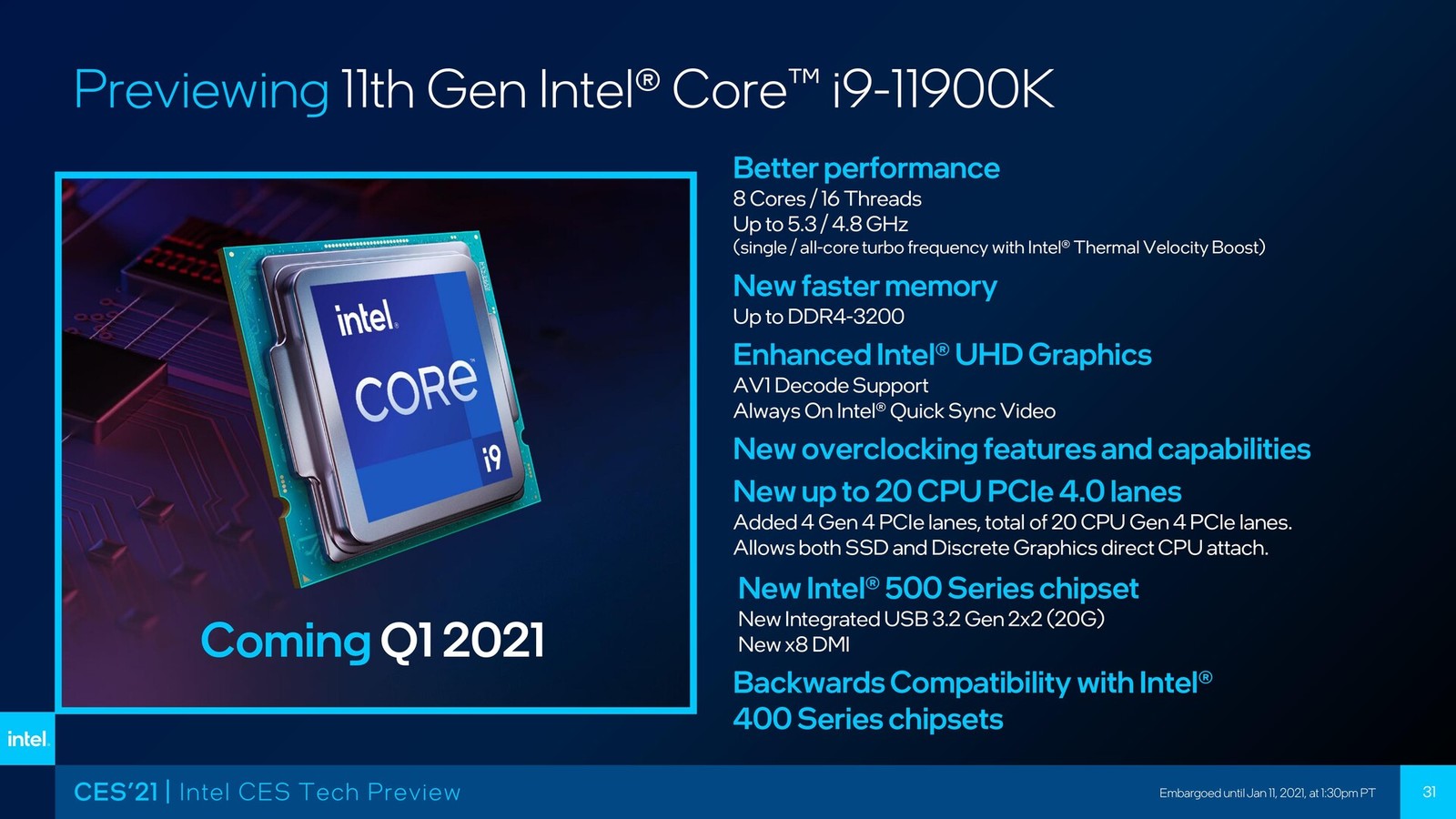 Intel Core 11