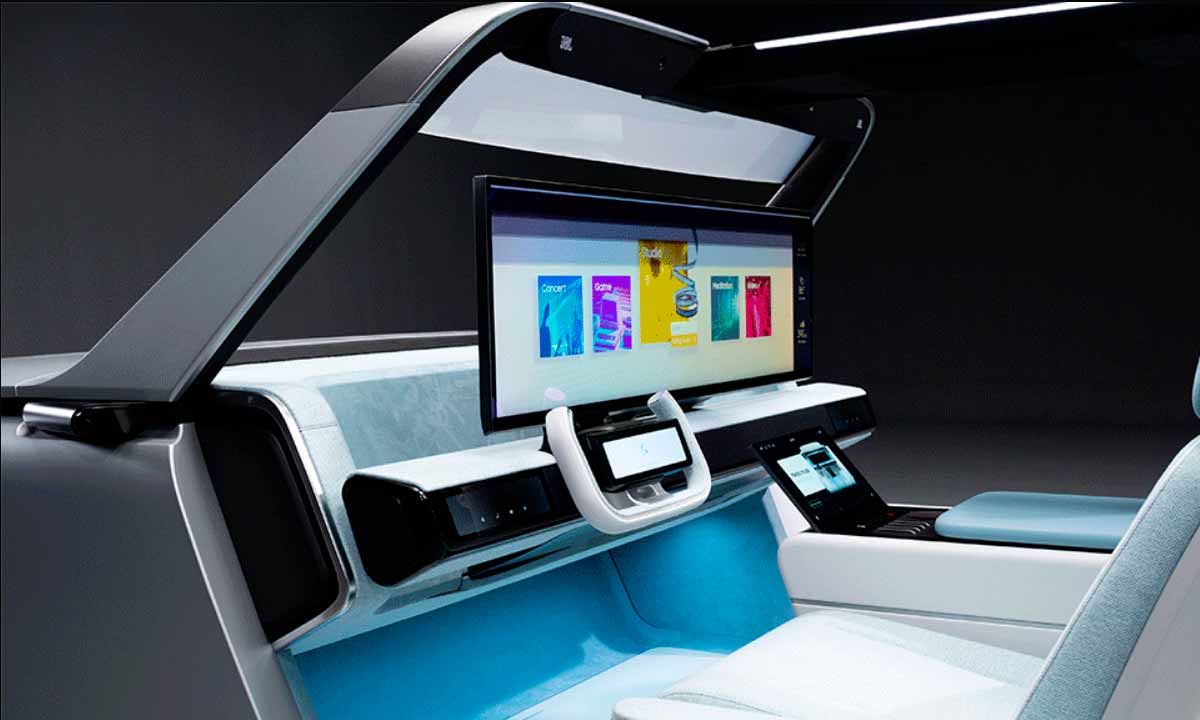 Samsung muestra su cabina digital para coches