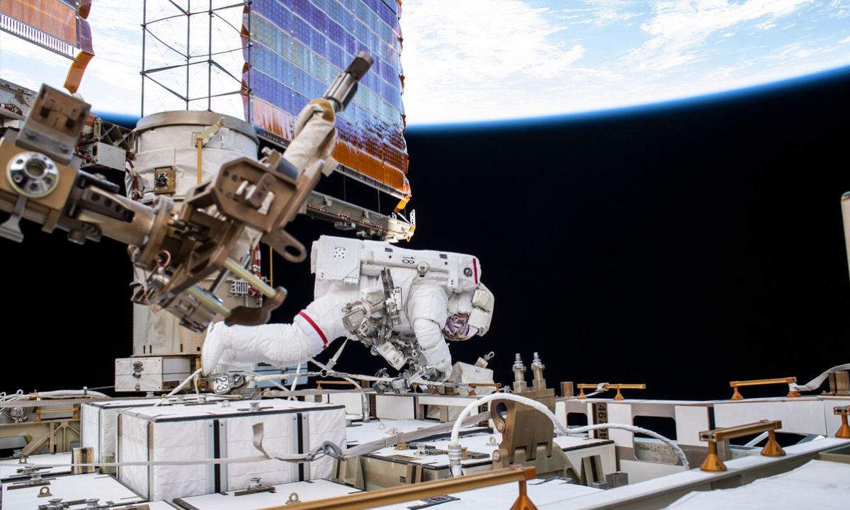 NASA ISS reemplazo baterias iones de litio