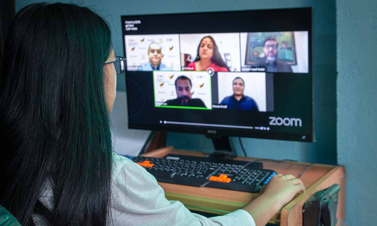 Filtros de Zoom: cuidado con las conferencias de trabajo