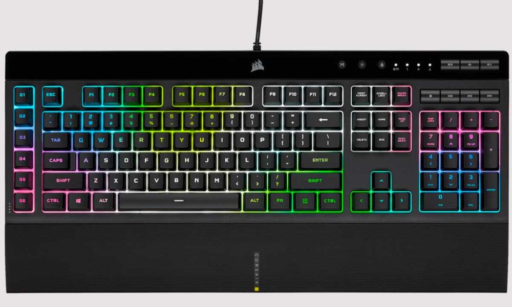 Corsair K55 RGB PRO y K55 RGB PRO XT: gaming sin pasarse de presupuesto