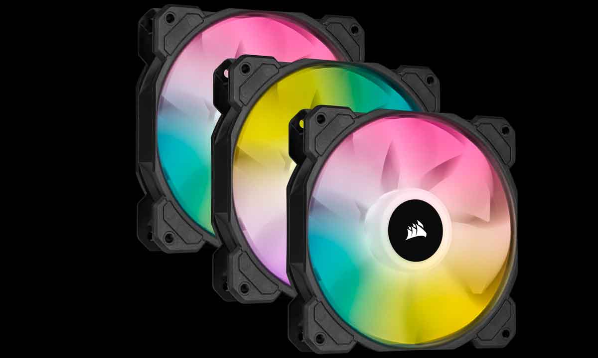 Corsair iCUE SP RGB Elite: ventilación inteligente