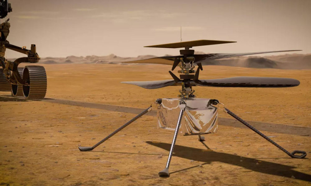 Ingenuity lleva un fragmento de la primera aeronave de los hermanos Wright