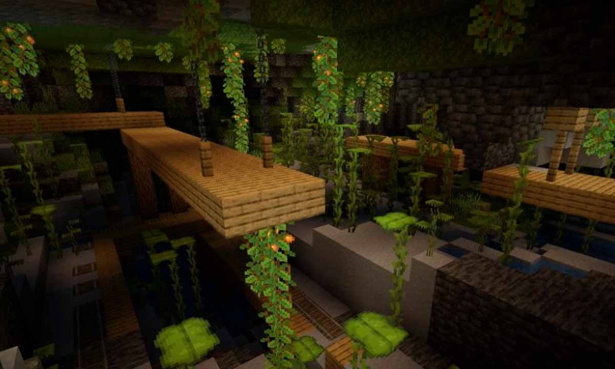 Minecraft 1.17: now you can explore the lush caves