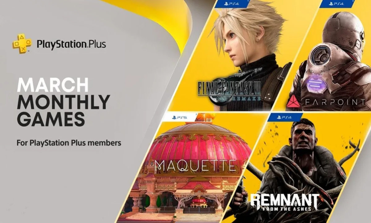 PlayStation PS Plus juegos gratis Final Fantasy VII Remake