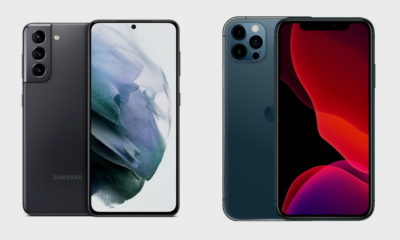 iPhone 14 con isleta circular