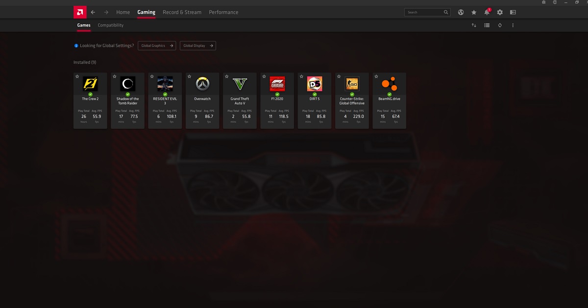AMD Radeon Software Adrenalin 21.4.1