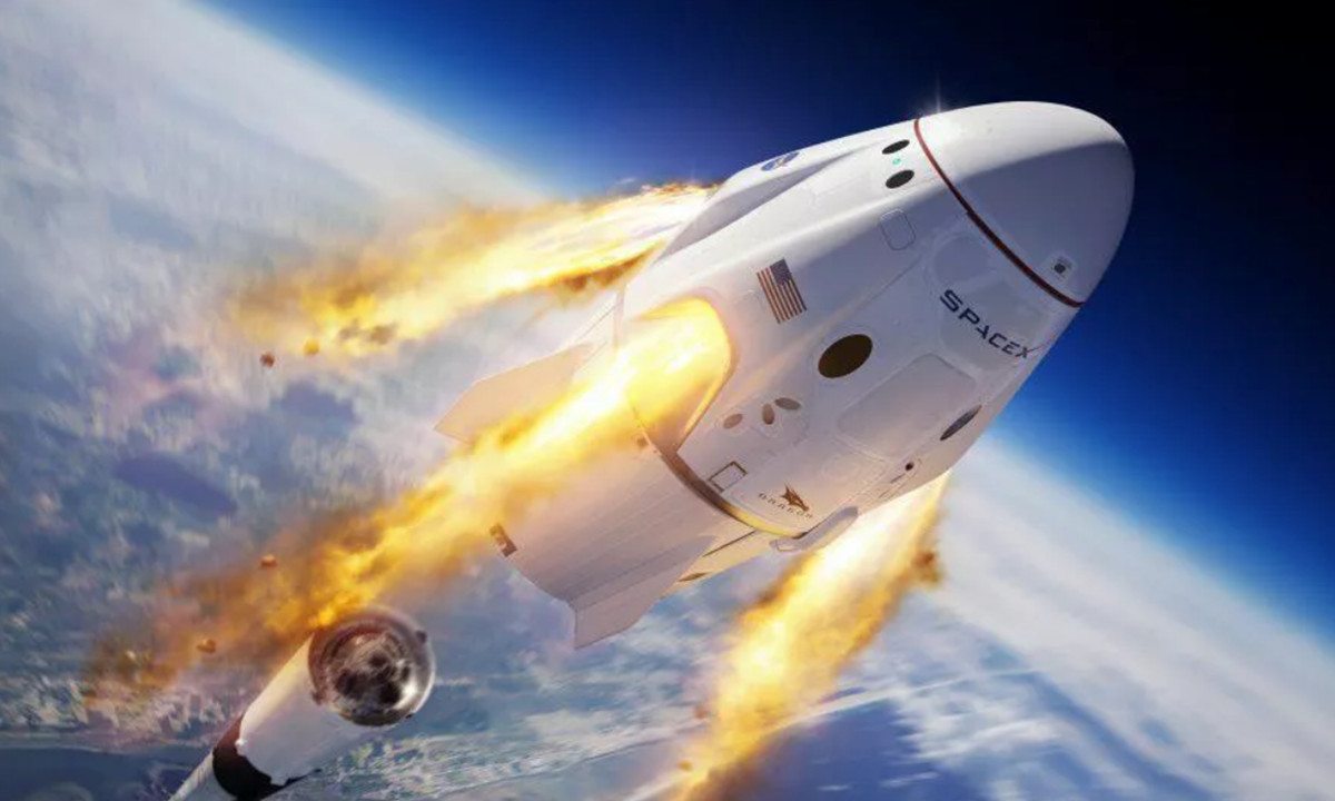 SpaceX logra reutilizar con éxito su capsula Crew Dragon