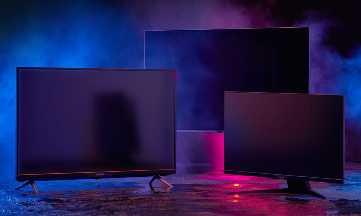 Gigabyte Aorus FI32U y FO48U monitores gaming 4K