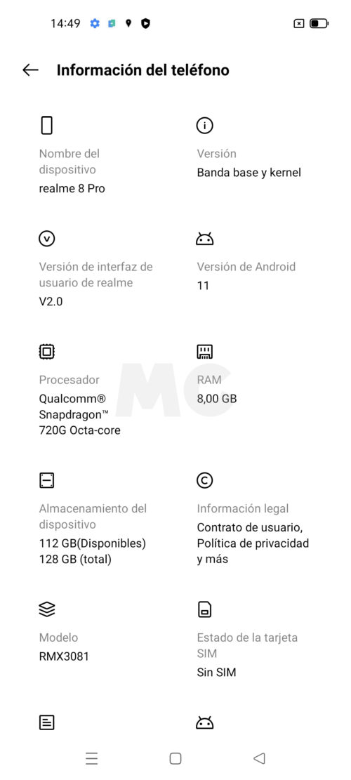 realme 8 pro Android 11
