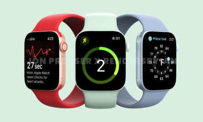 Apple Watch Series 7 filtración diseño colores