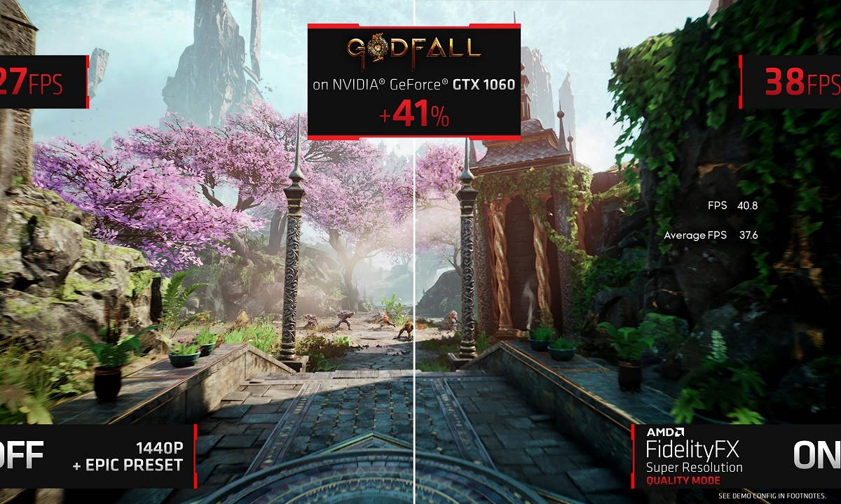 AMD FidelityFX Super Resolution