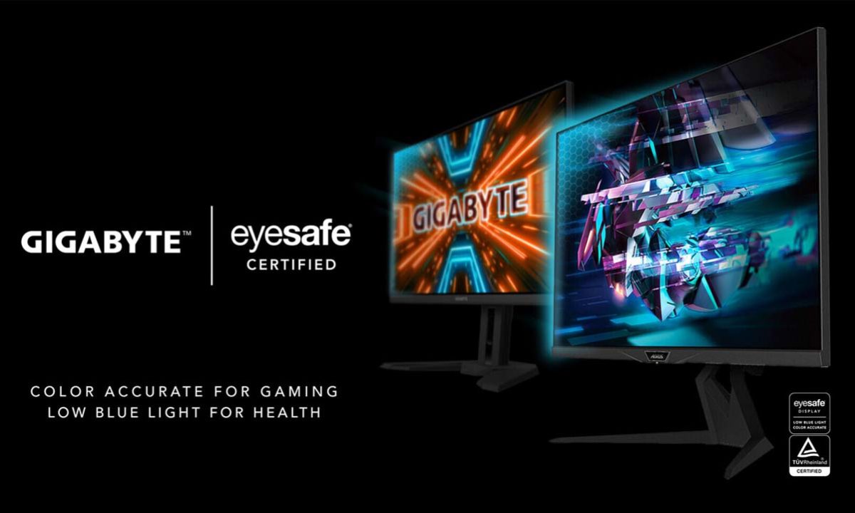 Gigabyte Eyesafe monitores gaming