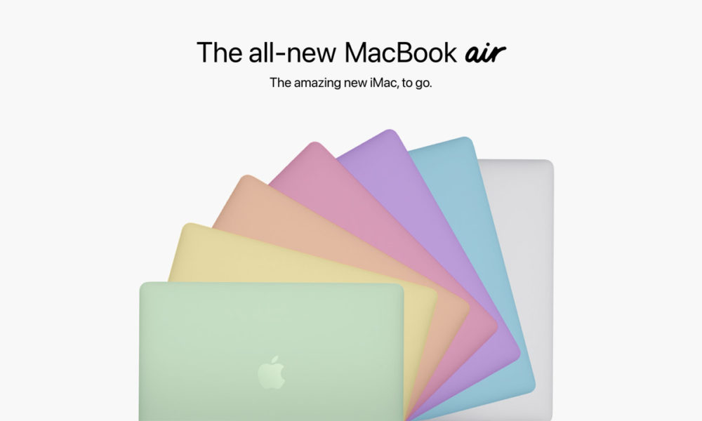 MacBook Air 2021 rediseño colores