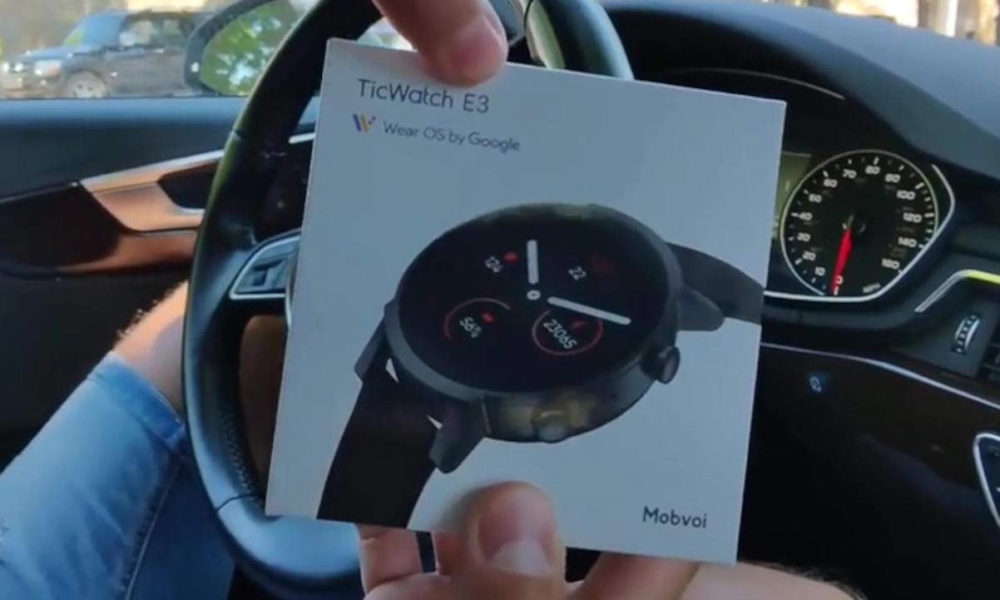 Mobvoi TicWatch E3 filtrado fotografias especificaciones
