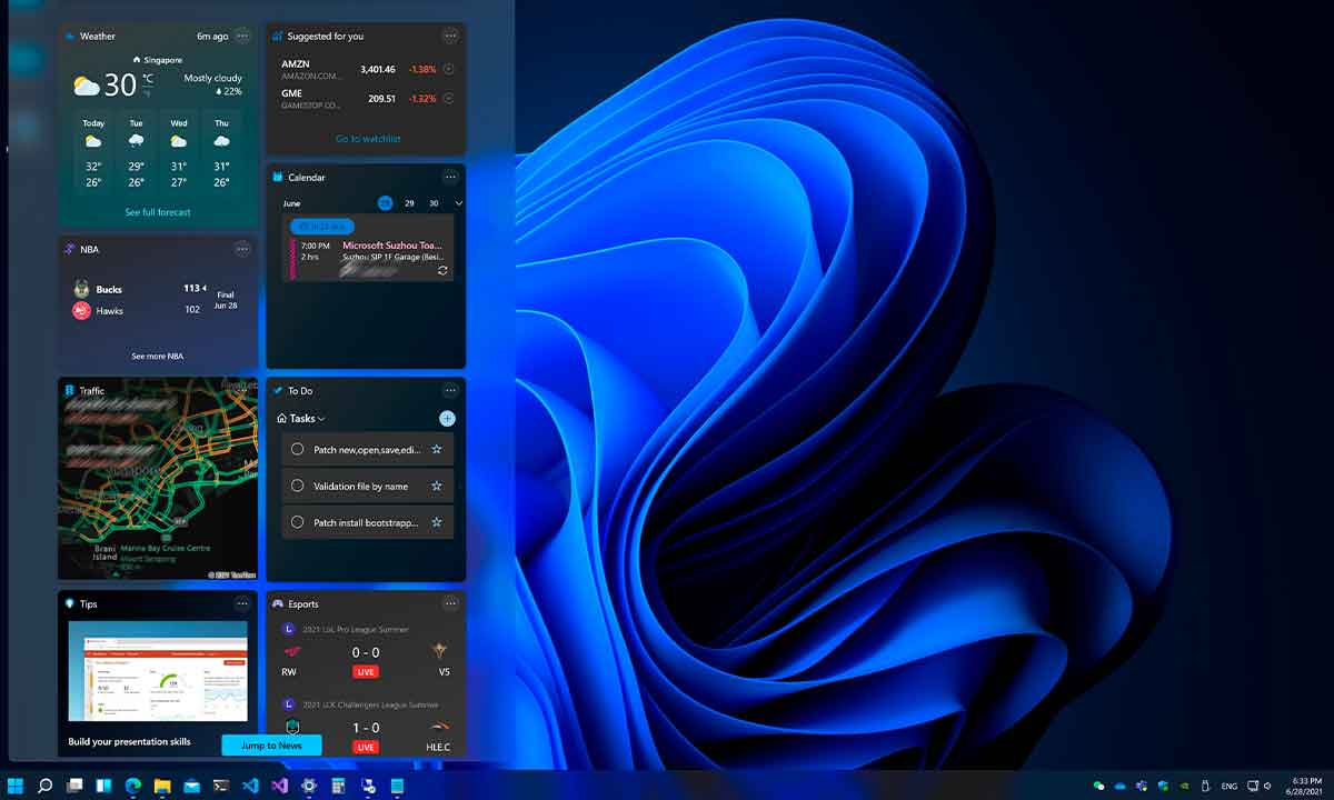 Windows 11: Segundo vistazo no oficial a su aspecto