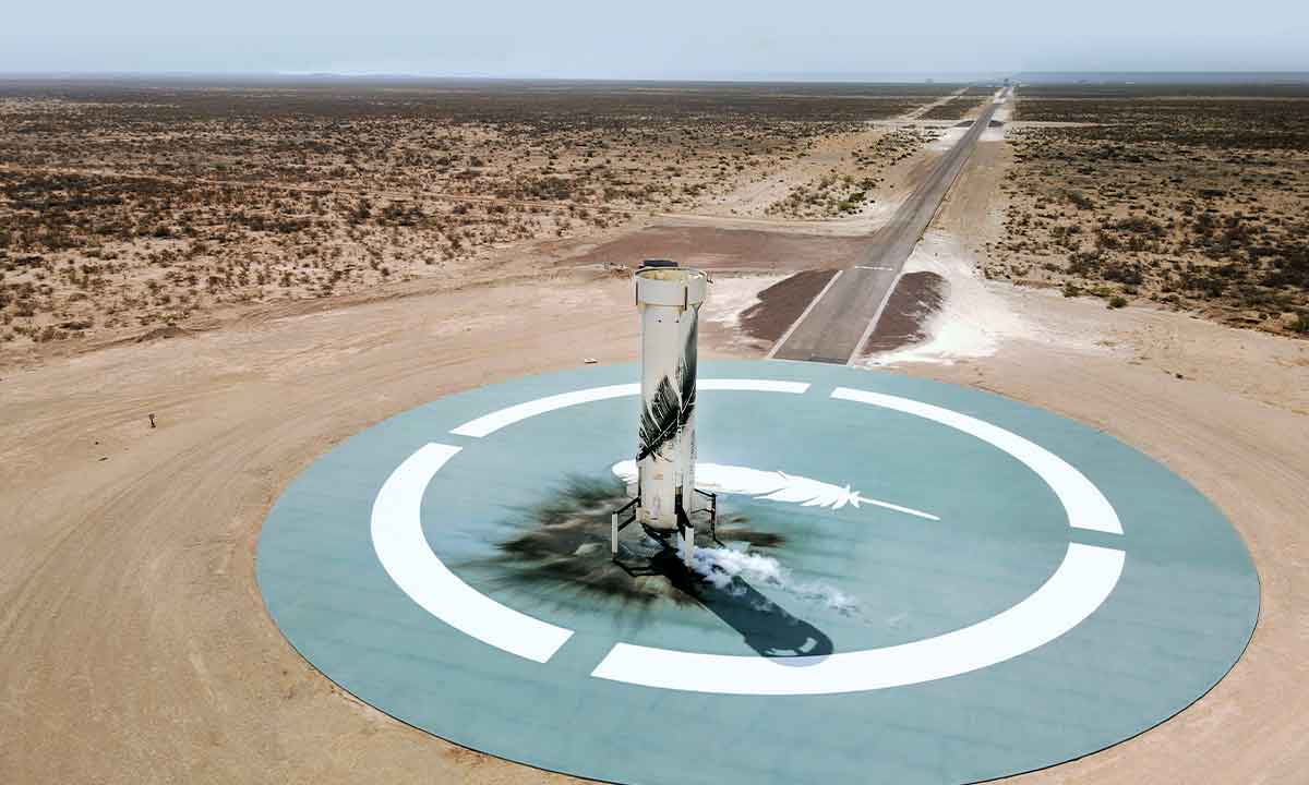 Cómo ver el vuelo de Blue Origin con Jeff Bezos