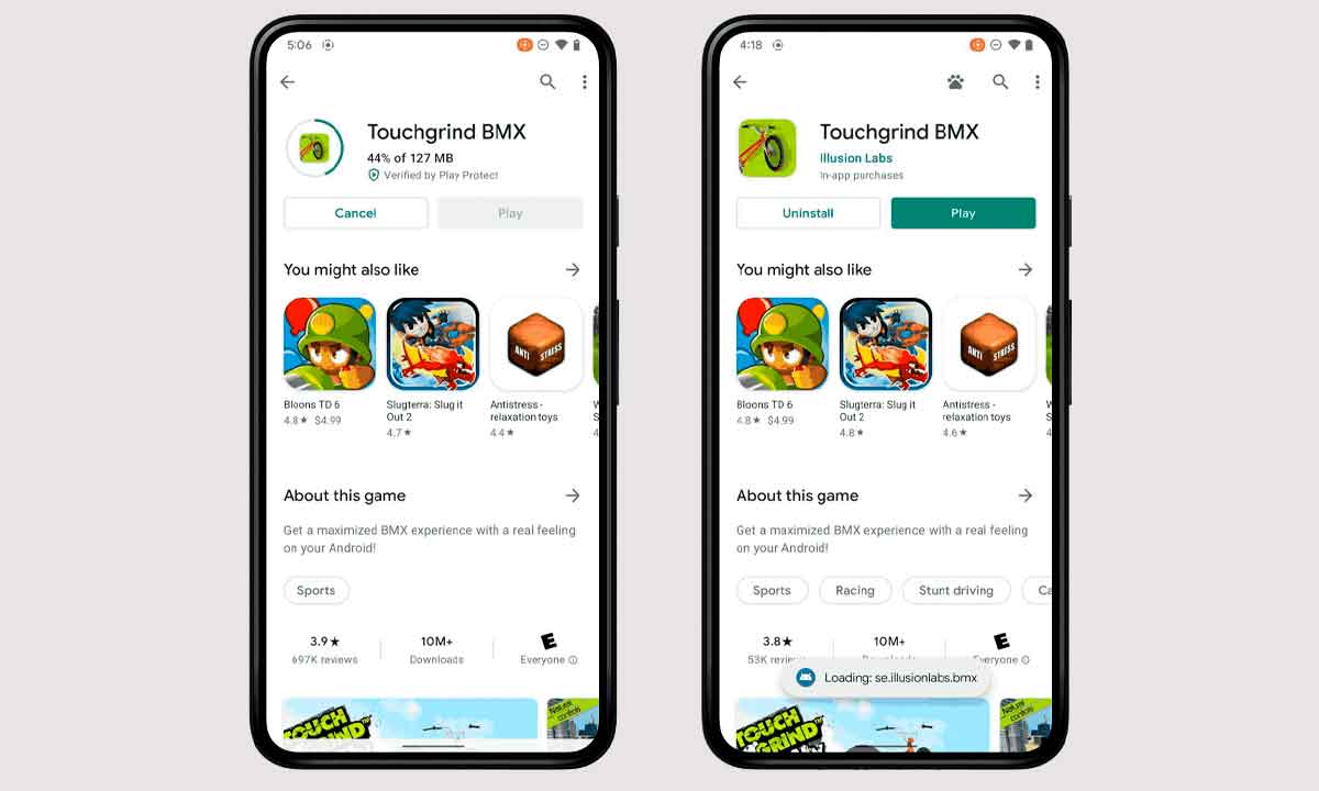 Jugar mientras descargas, lo último de Android 12 para los más ansiosos