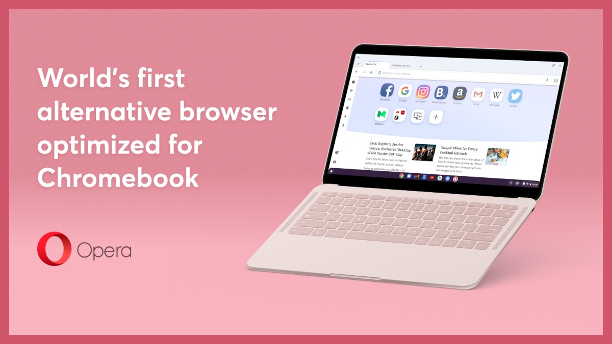 Opera para Chromebook