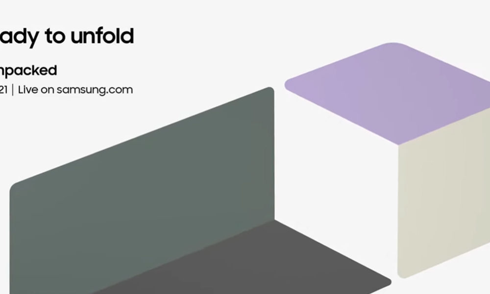 Samsung Galaxy Unpacked 2021 Z Fold 3 Z Flip 3 Galaxy Watch