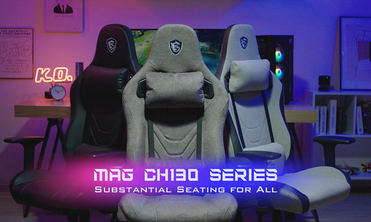 Sillas Gaming MSI MAG CH130 Series