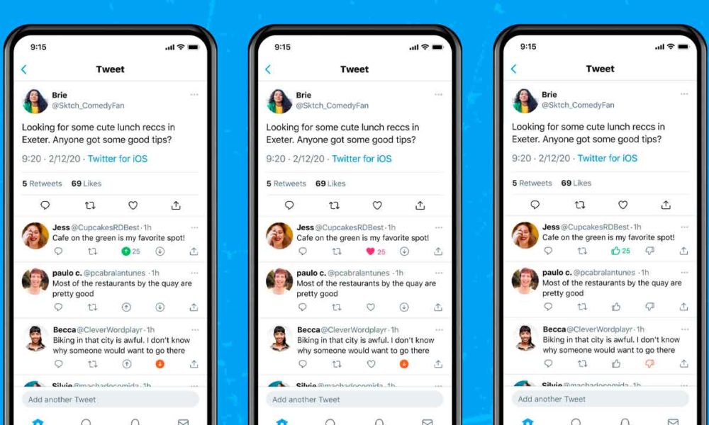 Twitter empieza a probar finalmente el esperado No me gusta