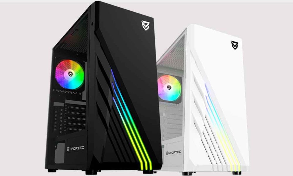 Nfortec Zetus: sobriedad con un toque de color