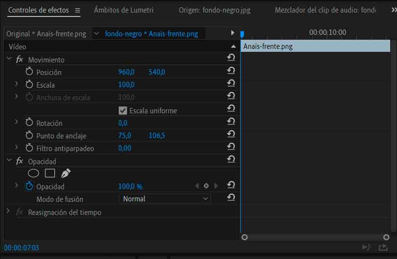 Adobe Premiere: ¿cómo animar elementos con keyframes?