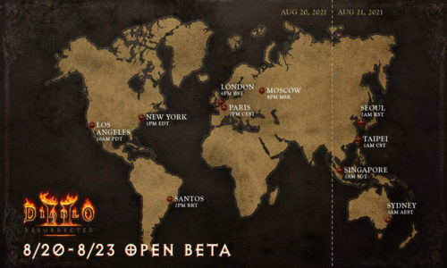 Diablo II Resurrected fecha y hora beta abierta