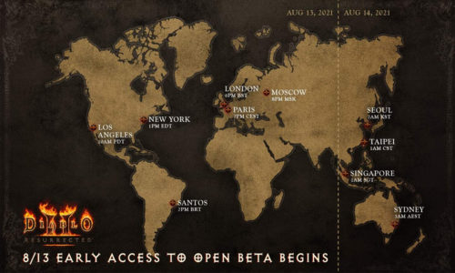Diablo II Resurrected fecha y hora beta abierta