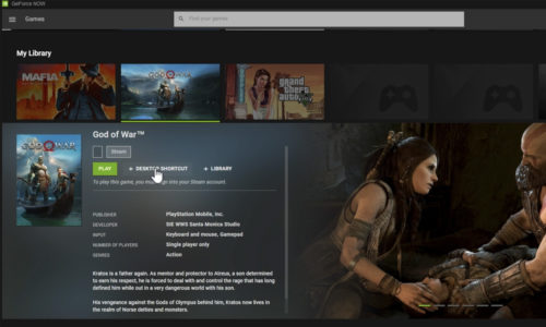 GeForce Now juegos exclusivos PS5