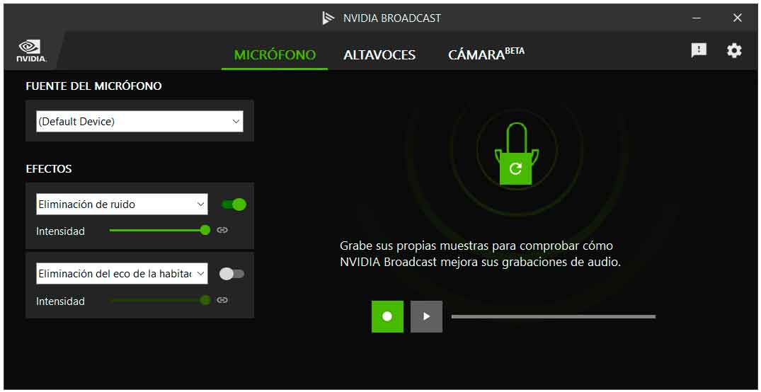 Práctico: NVIDIA Broadcast con OBS Studio
