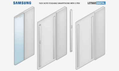 Patente Samsung Galaxy Flex Note pantalla plegable S Pen
