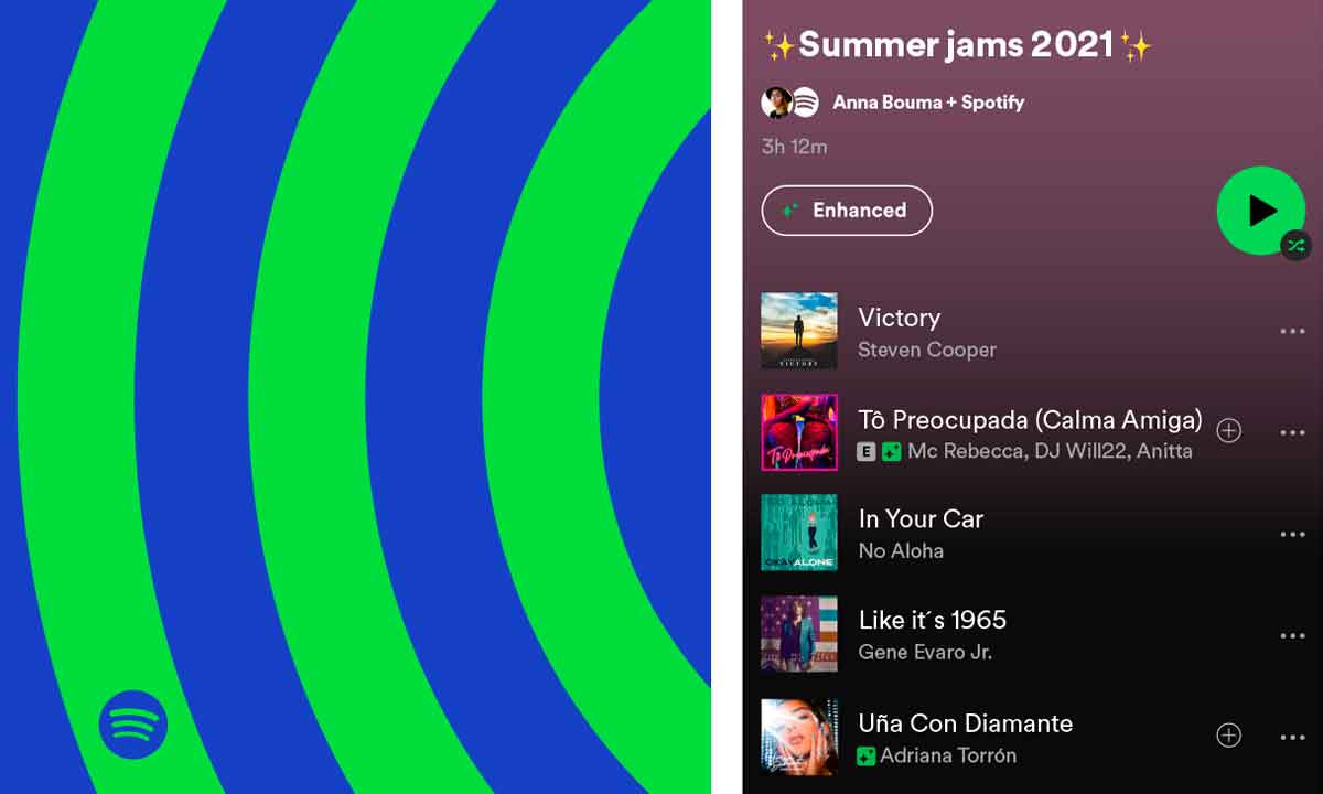 Spotify mejora sus recomendaciones para las listas