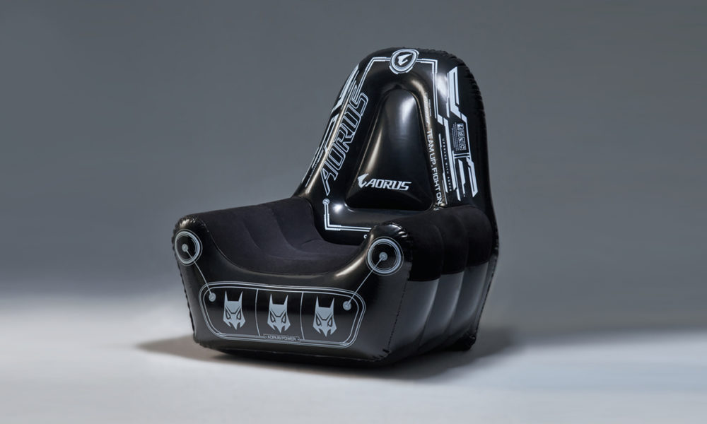 Gigabyte AORUS silla gaming hinchable